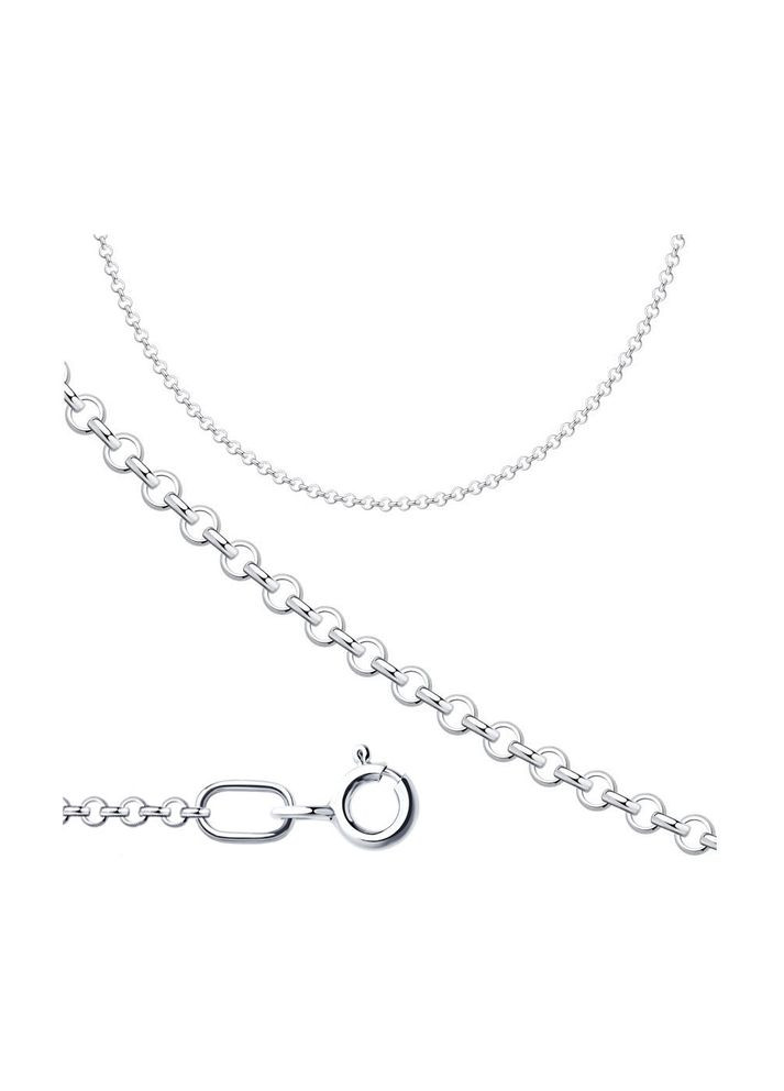 Срібний ланцюг Ролло (16005.23) 45 IRIJ (340334042)