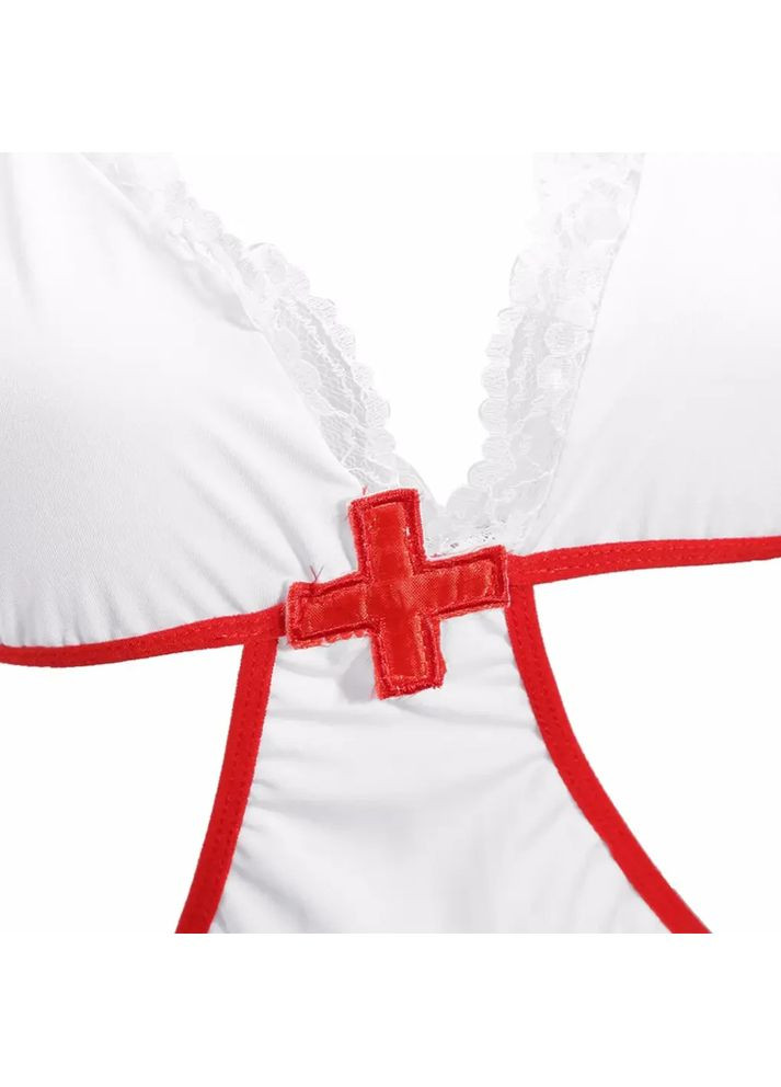 Сексуальный костюм медсестры с универсальными подтяжками. Костюм медсестры эротический для секса China (361442528)