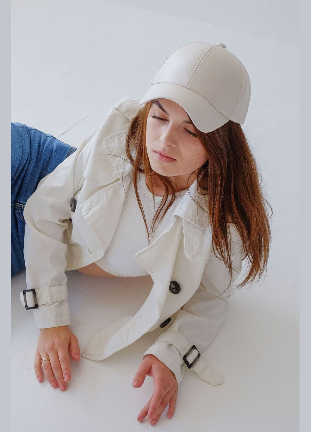 Бейсболка эко-кожа (Бордо) Kent&aver 13958 (311505746)