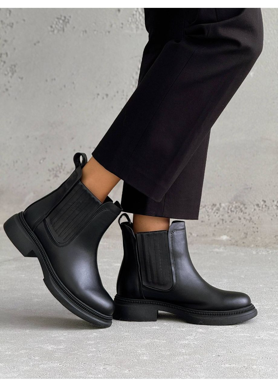 Осенние премиальные кожаные челси с анатомической колодкой Helen