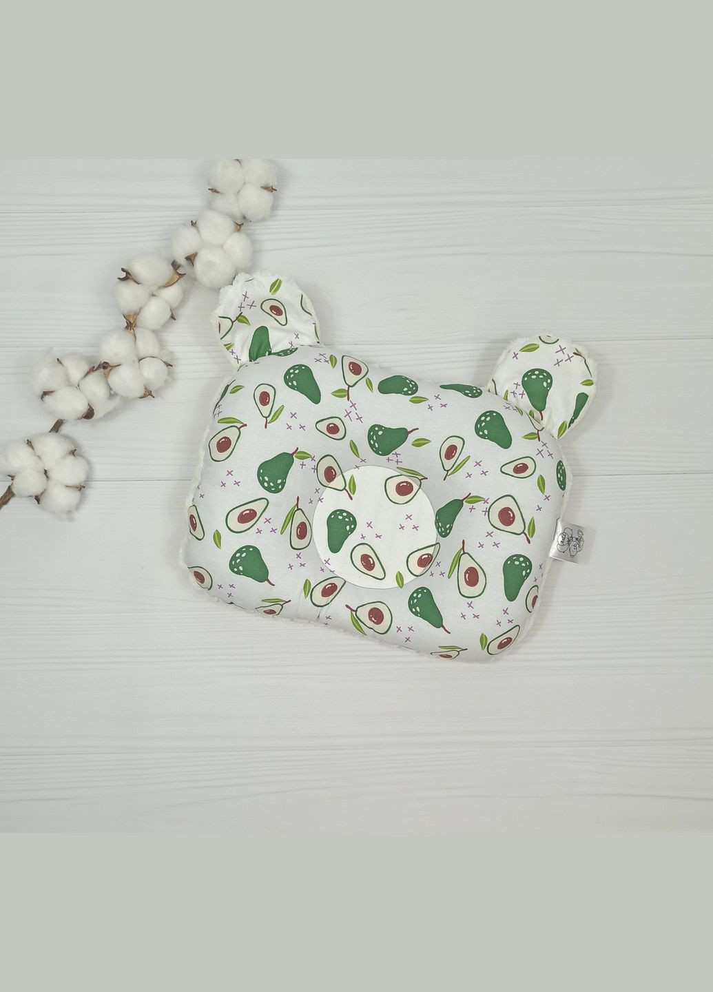 Набор для новорожденного: пеленка, подушка и игрушки a.l.babybox Авокадо Белый No Brand (315488067)