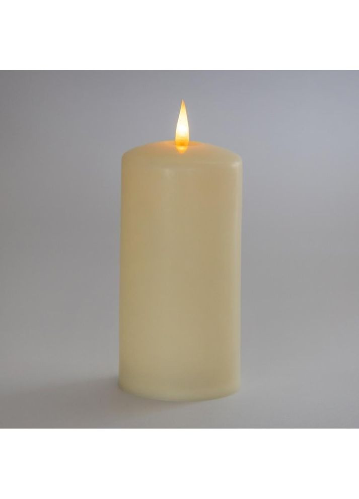 Набір свічок LED 15 см 3 шт. Айворі ELISEY (366214964)