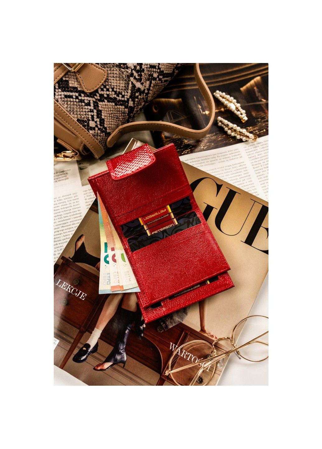 Гаманець жіночий шкіряний PTN 42329-DSL Peterson (360392464)