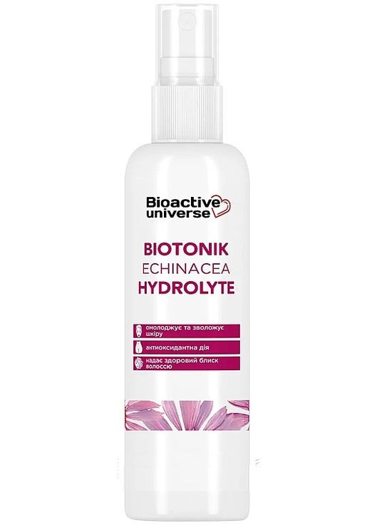 Тоник-гидролат "Эхинацея" Biotonik Hydrolyte 100ml (1345831-20971463) Bioactive Universe (368654682)
