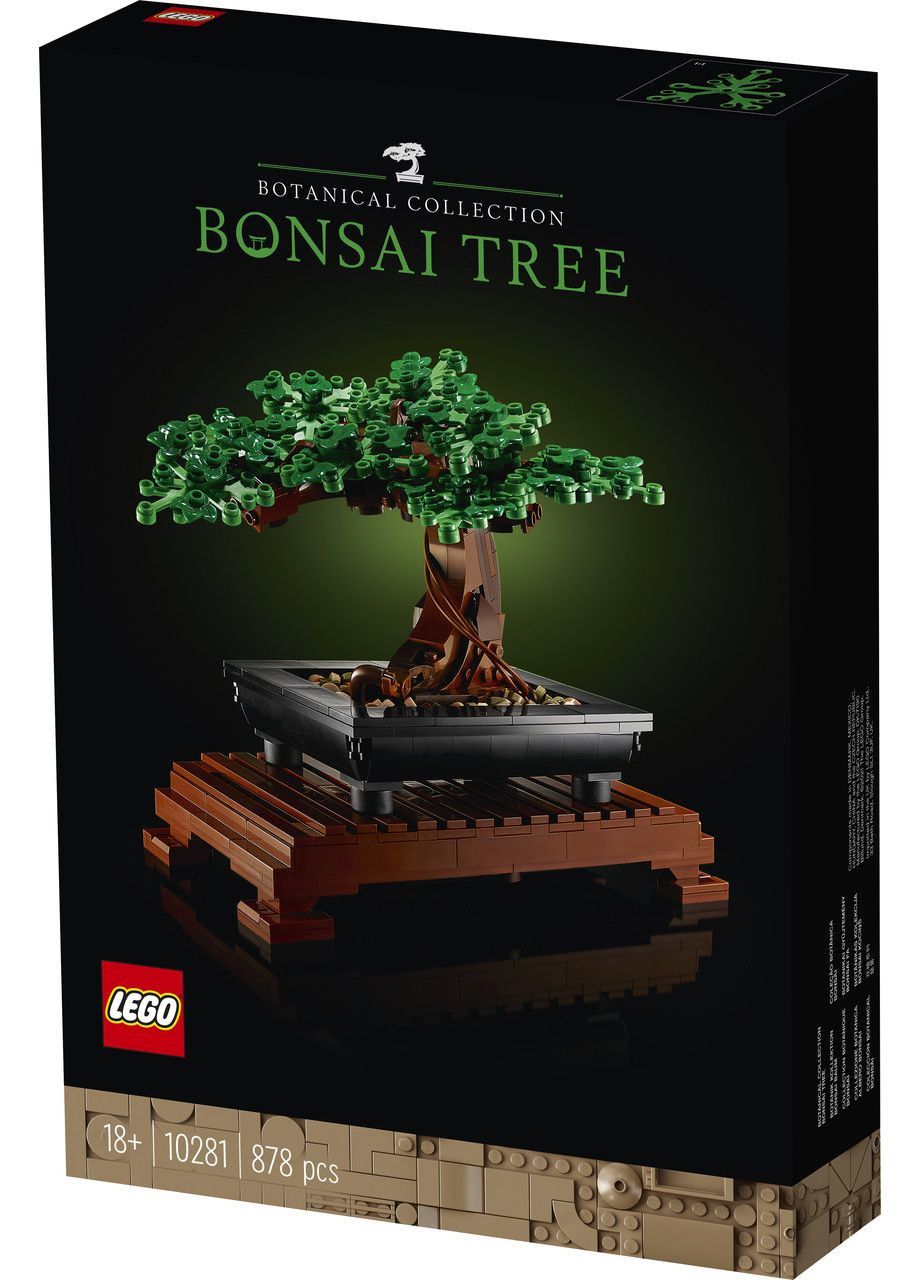 Icons Дерево бонсай 878 деталей (10281) Lego (304055404)