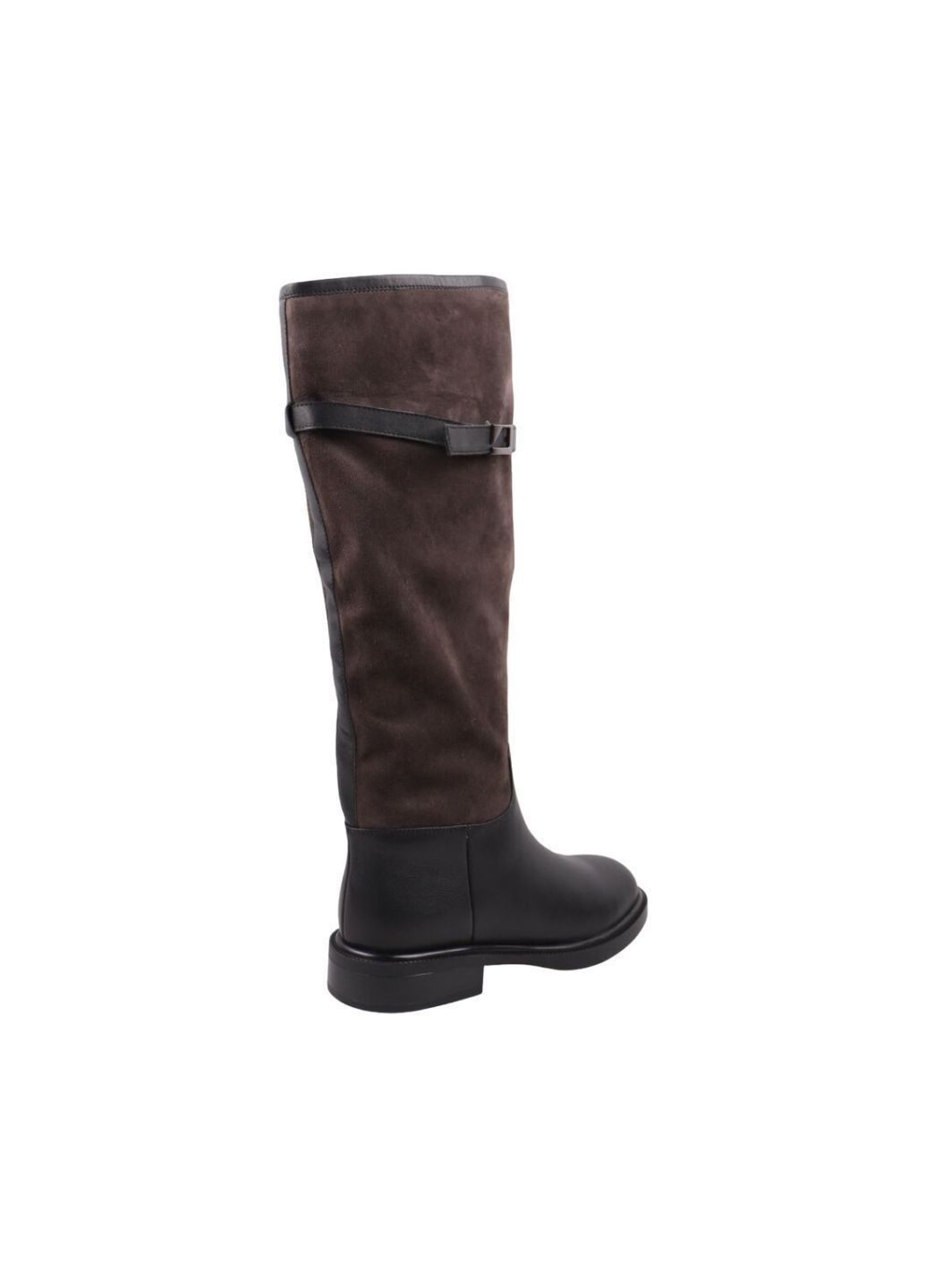 Чоботи жіночі асфальт натуральна замша Oeego 240-26ZSC (370381986)