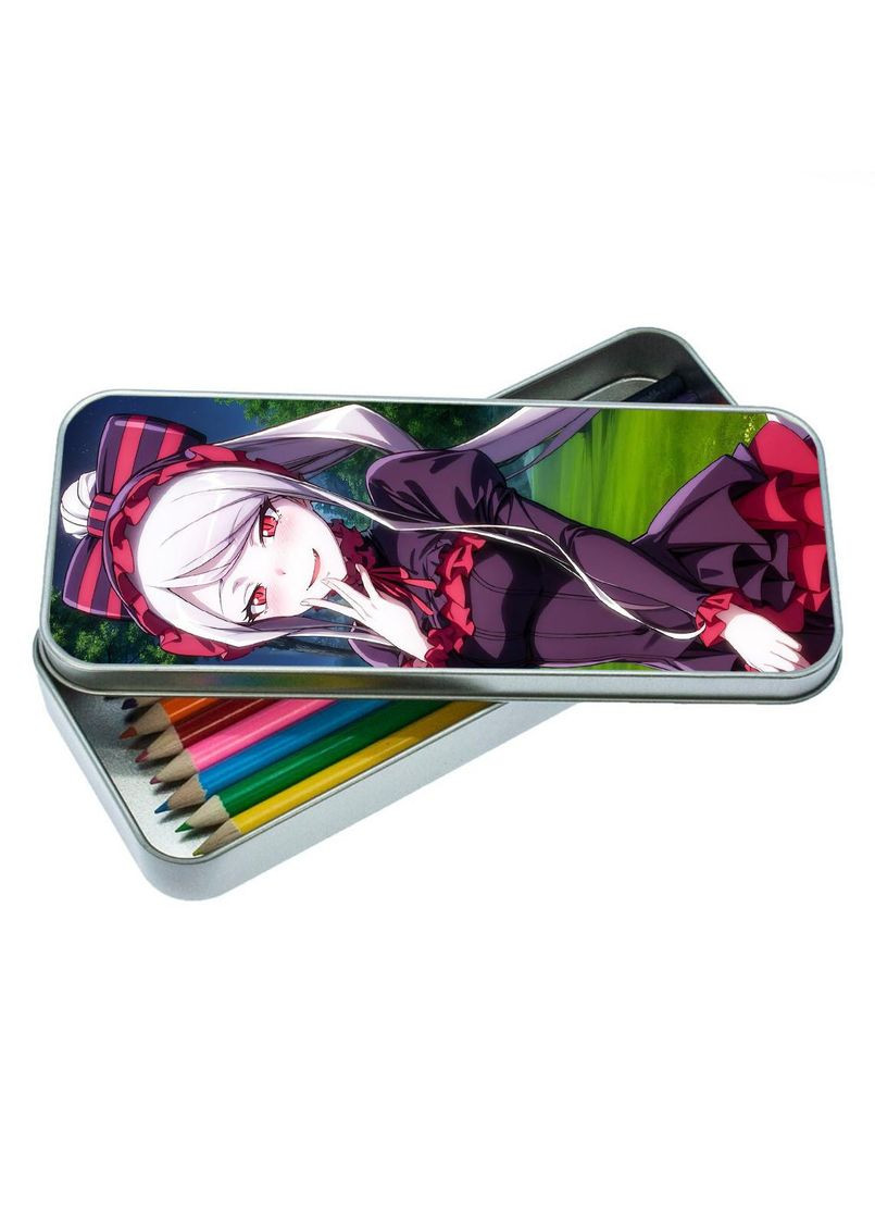 Органайзер для канцелярського приладдя металевий, кейс для дрібниць Повелитель #005 7*18 см Silver No Brand (309154268)