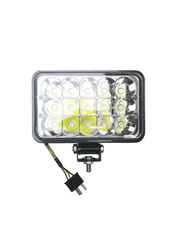 Фара дополнительного света H4 (дальний + ближний) LED 45W 12-24V с кронштейном No Brand (386986678)