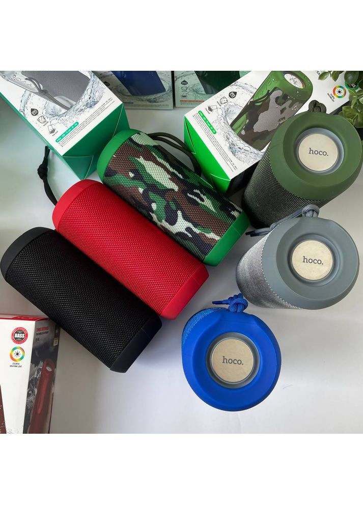 Бездротова колонка Bluetooth динамік для музики на природі та вдома портативна колонка Hoco (372459759)