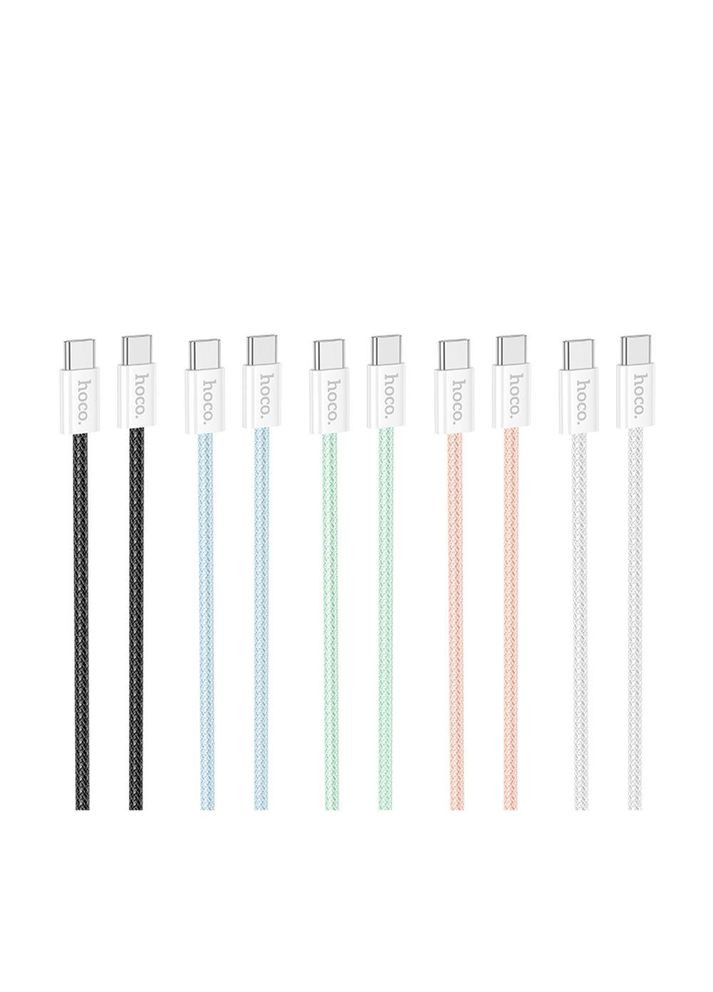 Кабель USB X104 Source 60W Type-C to Type-C 2m Рожевий Hoco (320101172)