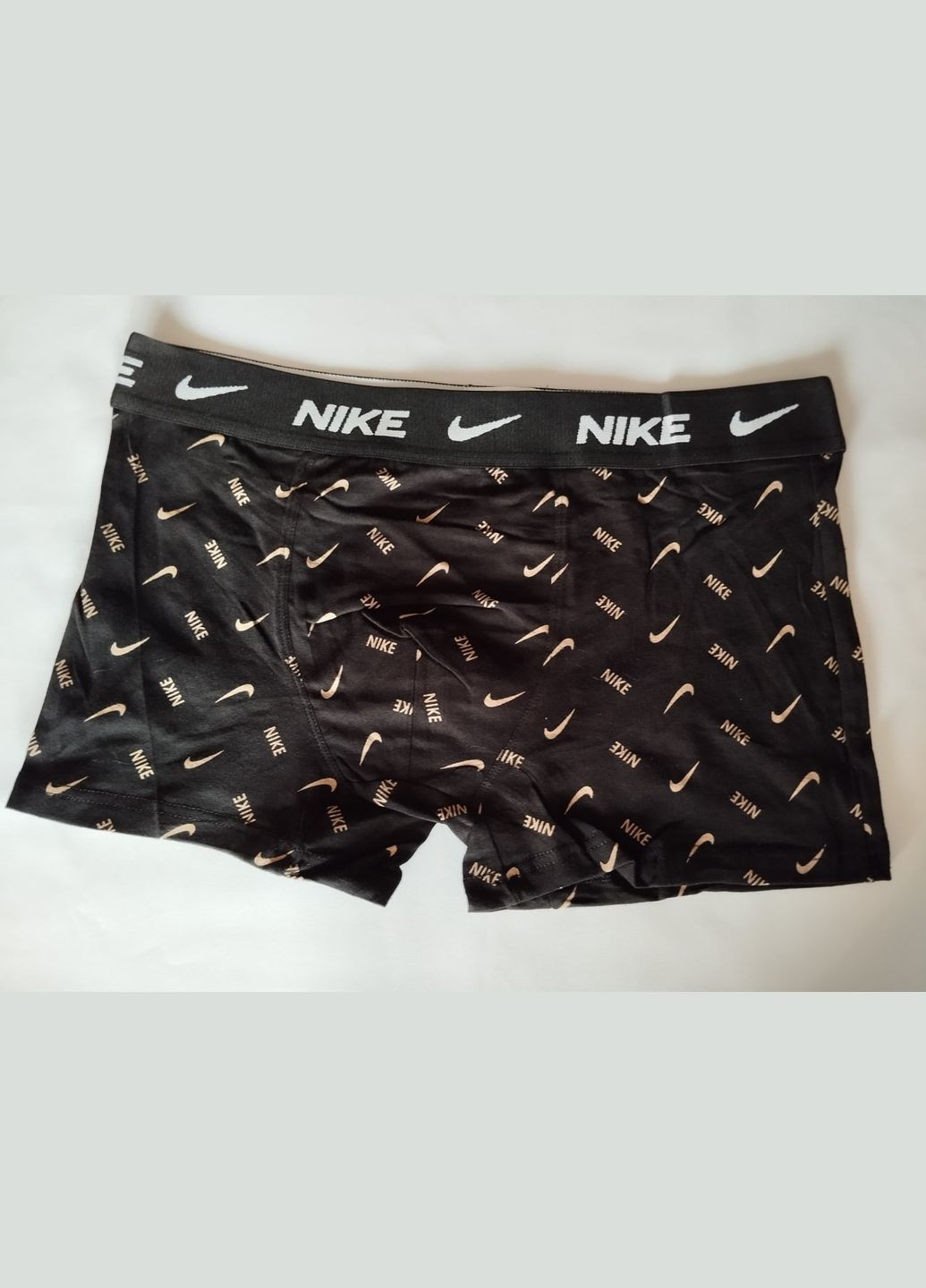 Модні чорні чоловічі труси боксери з товстою резинкою No Brand (299388208)