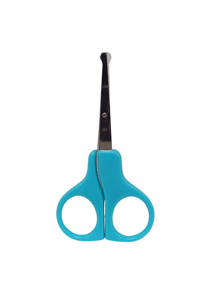 Ножиці манікюрні безпечні MGZ-0715(Torquoise) бірюзовий Megazayka (346752711)