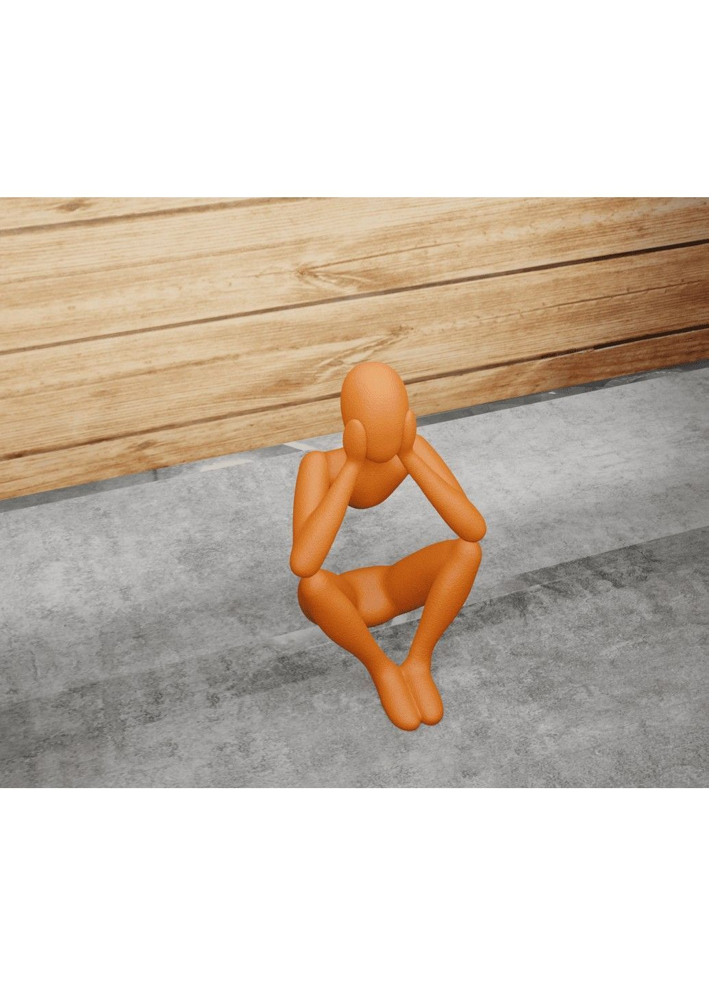 Декоративна статуетка абстракція "Момент роздумів" ЗаСвіт (369718489)