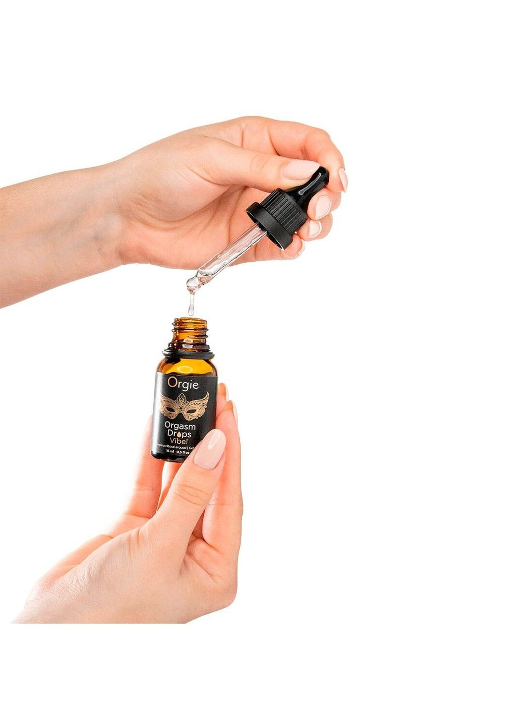 Збуджувальні краплі для клітора Orgasm Drops Vibe 15 мл Orgie (348517331)
