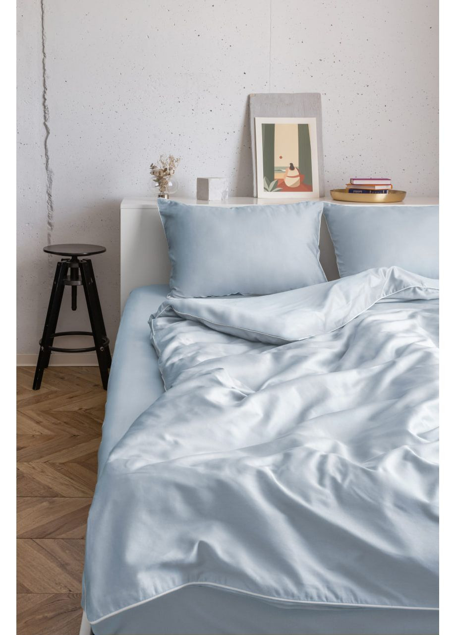 Комплект двуспального постельного белья на резинке с кантом HYGG (368830719)