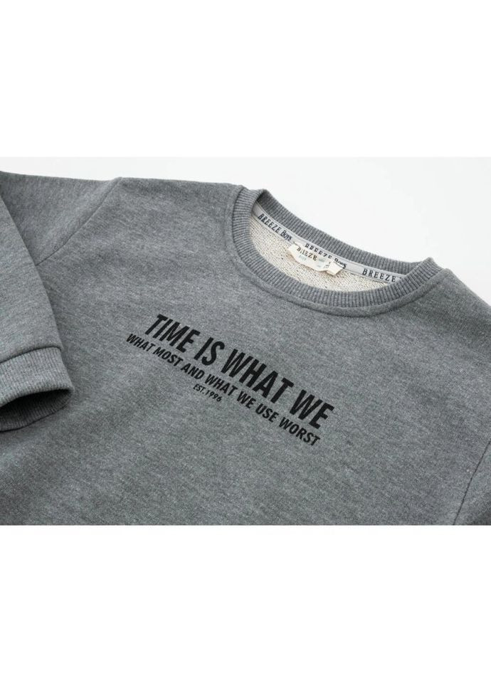 Спортивный костюм на манжетах (18372-110B-gray) Breeze (300856975)