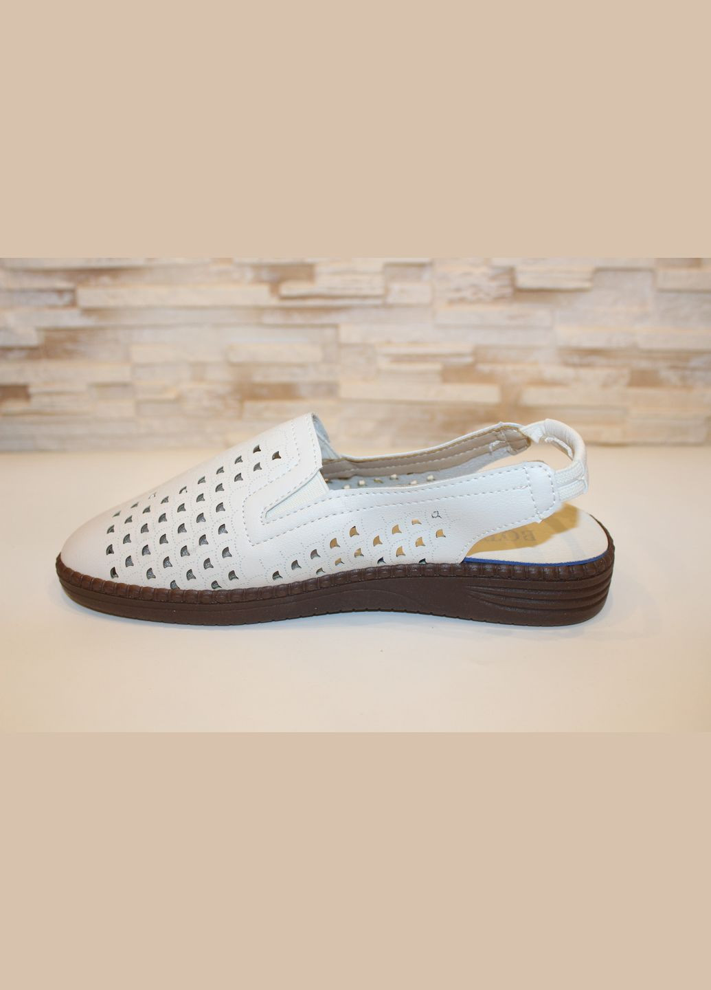 Босоніжки жіночі бежеві натуральна шкіра No Brand Босоніжки жіночі літні (335012063)