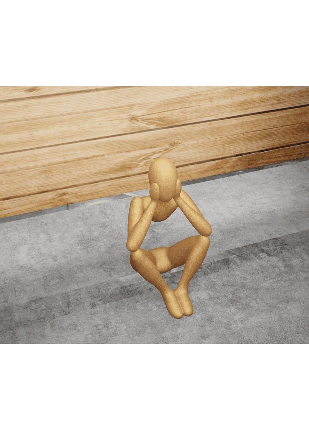 Декоративная статуэтка абстракция "Момент размышлений" ЗаСвіт (369718815)