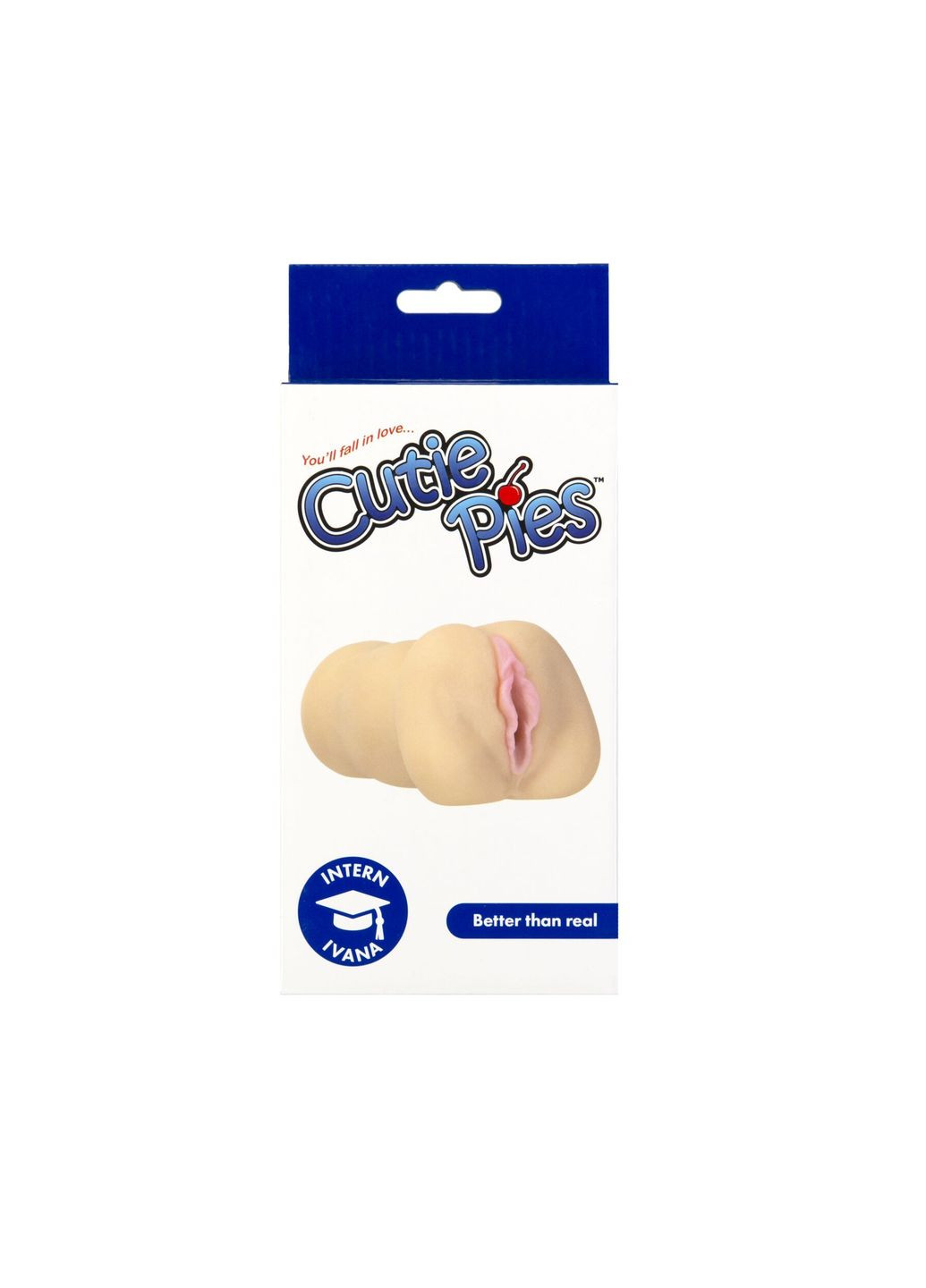 Мастурбатор-вагина Cutie Pies Ivana Vagina Masturbator Intern, виброшар в подарок. CutiePies (335394712)