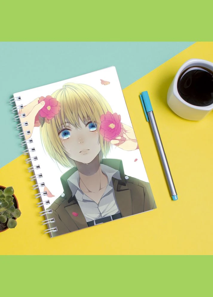 Скетчбук Sketchbook (блокнот) для малювання з принтом Shingeki no Kyojin Кавун блокнот для малювання (316133275)