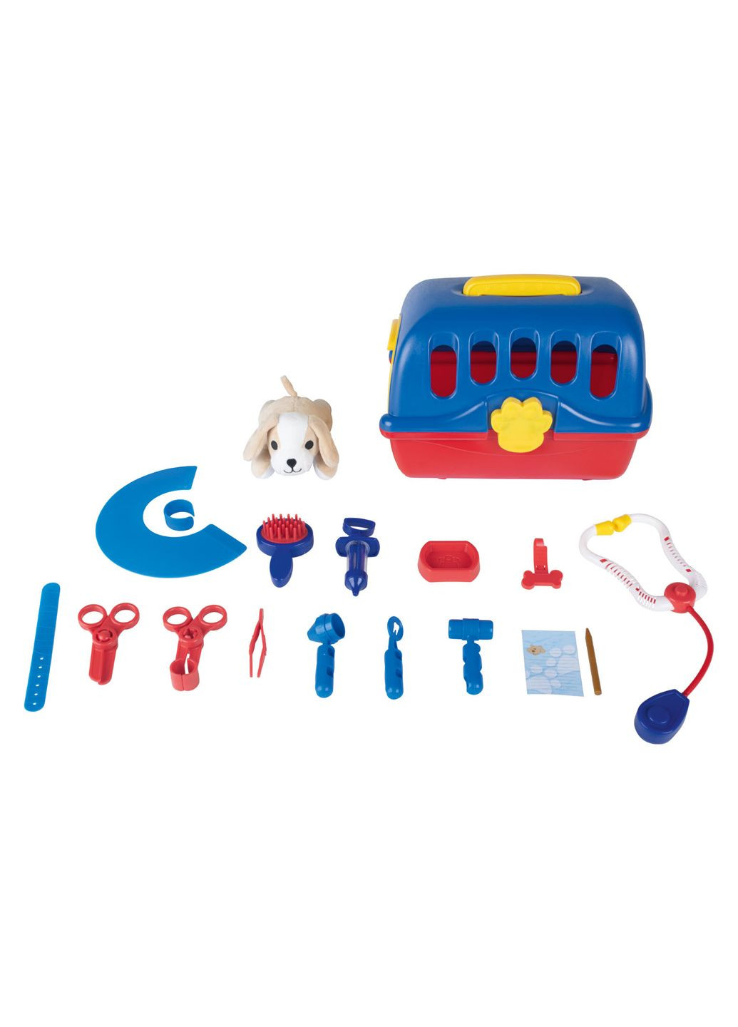 Игровой набор с переноской и плюшевой игрушкой разноцветный Playtive (280801065)