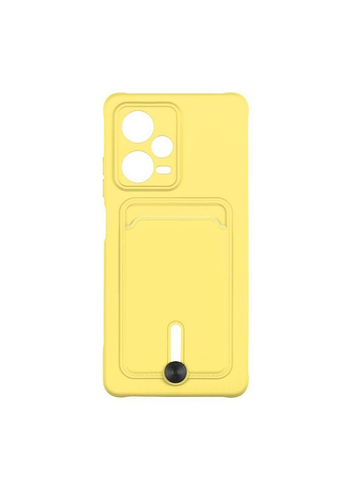 Чехол Colorfull Pocket Card для Xiaomi Redmi Note 12 Pro+ 5G Yellow Epik (304732247)
