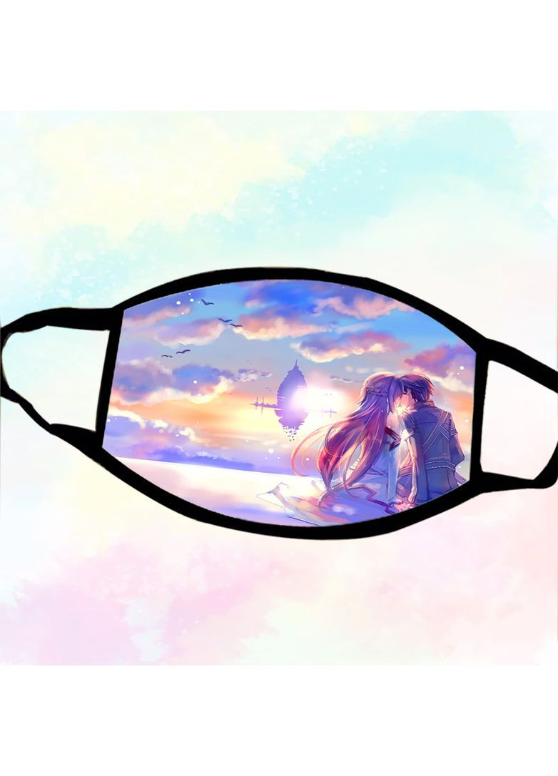 Маска захисна на обличчя аніме Майстри меча онлайн Sword Art Online косплей 17х11 см (ms005) No Brand (360802121)