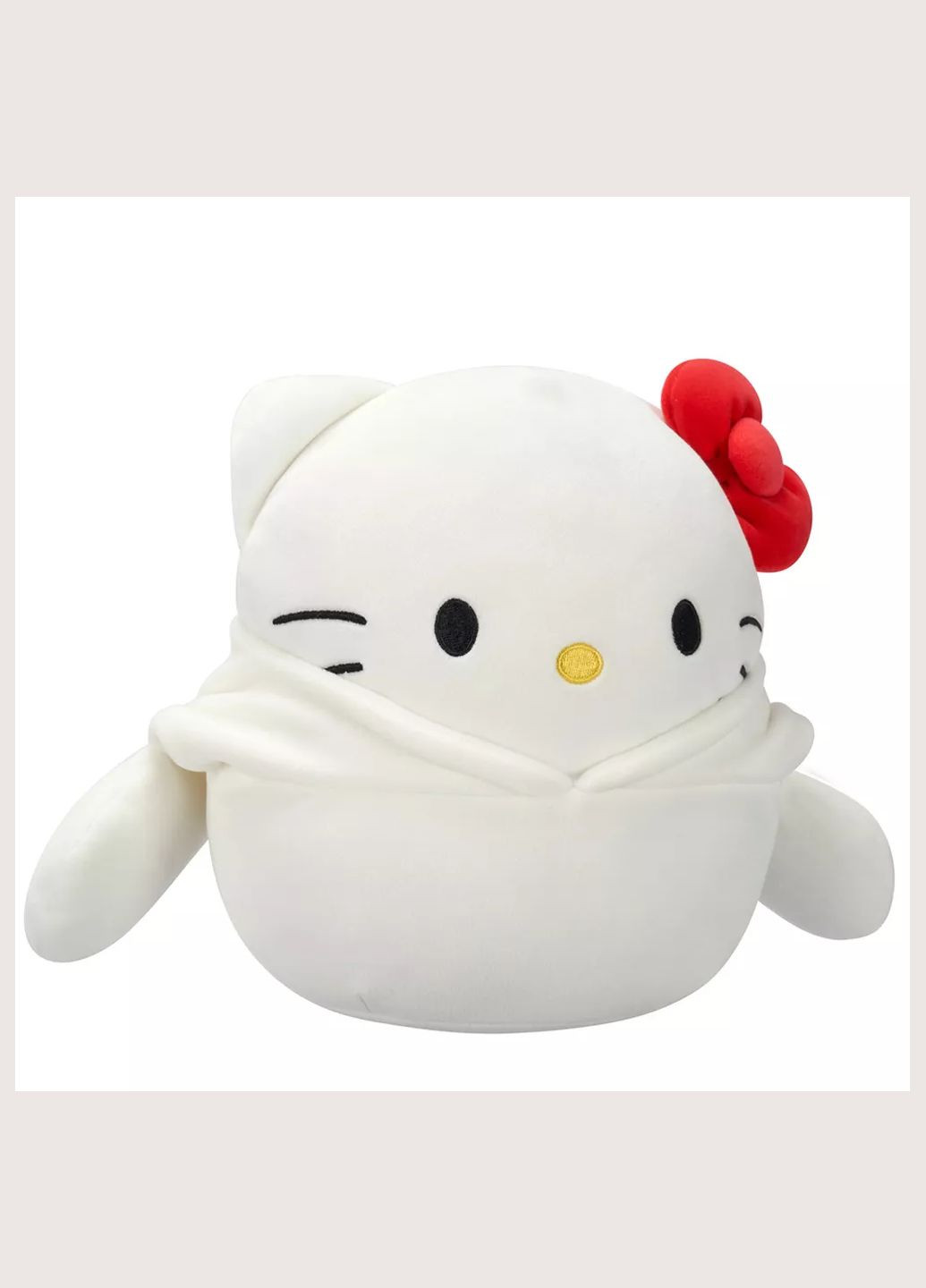 Мягкая игрушка Hello Kitty Хелоу Китти в образе Синнаморолл 20 см (SQSN00389) Squishmallows (326805599)