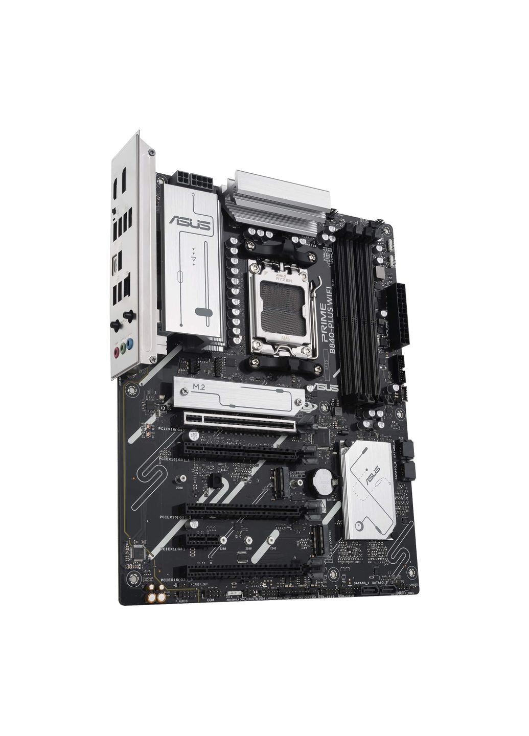 Материнская плата PRIME B840PLUS WIFI sAM5 B840 4xDDR5 M.2 HDMI DP WiFi BT ATX Asus (315889688)