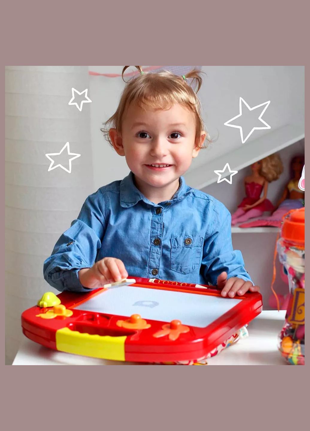 Магнітна дошка Рафаель (BX1294Z) Battat (326805497)