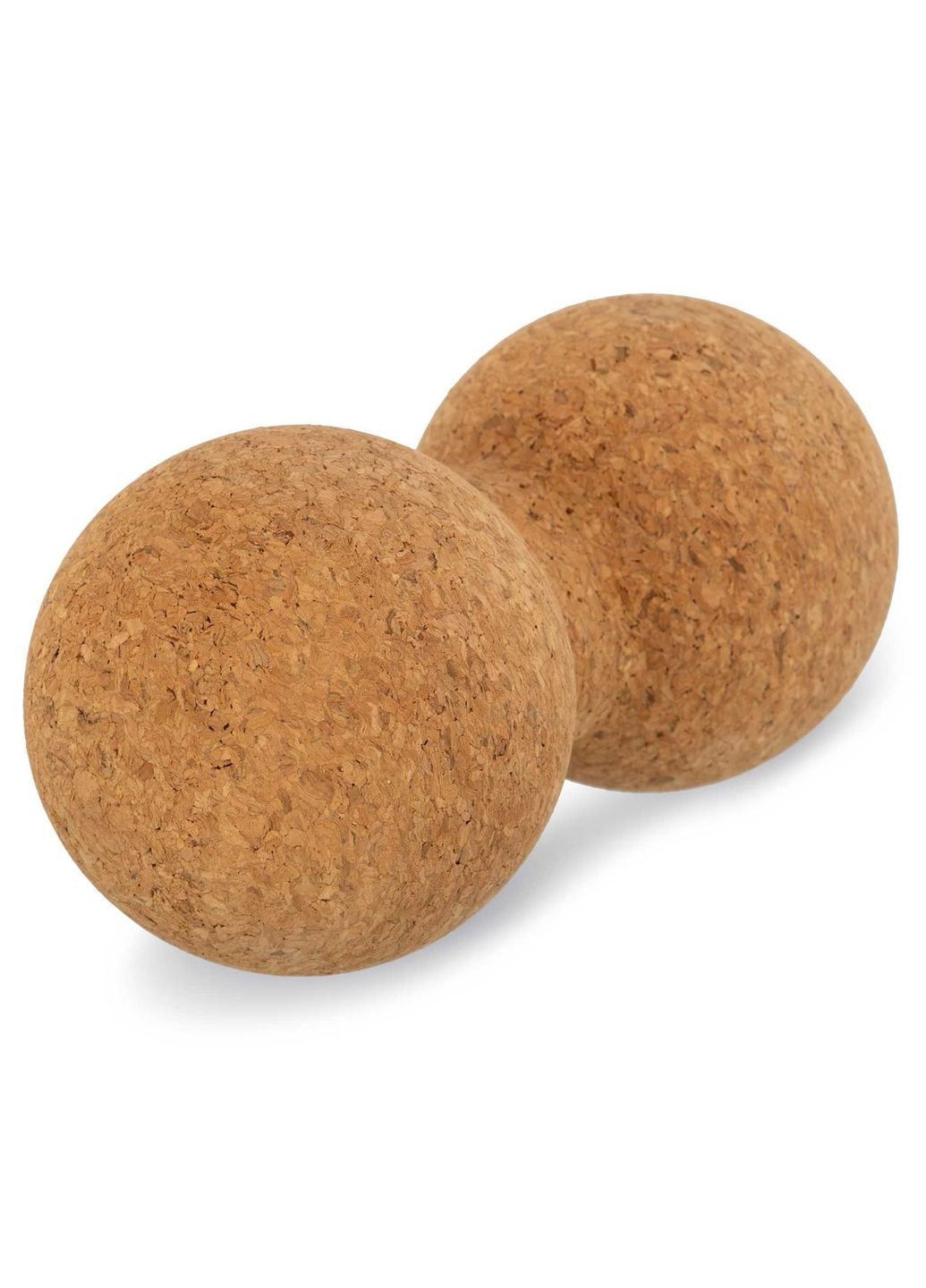 Мяч массажный двойной пробковый для МФР и самомассажа Duoball ø8см FI-1113 (пробковое дерево, размер SP-Sport (361440025)