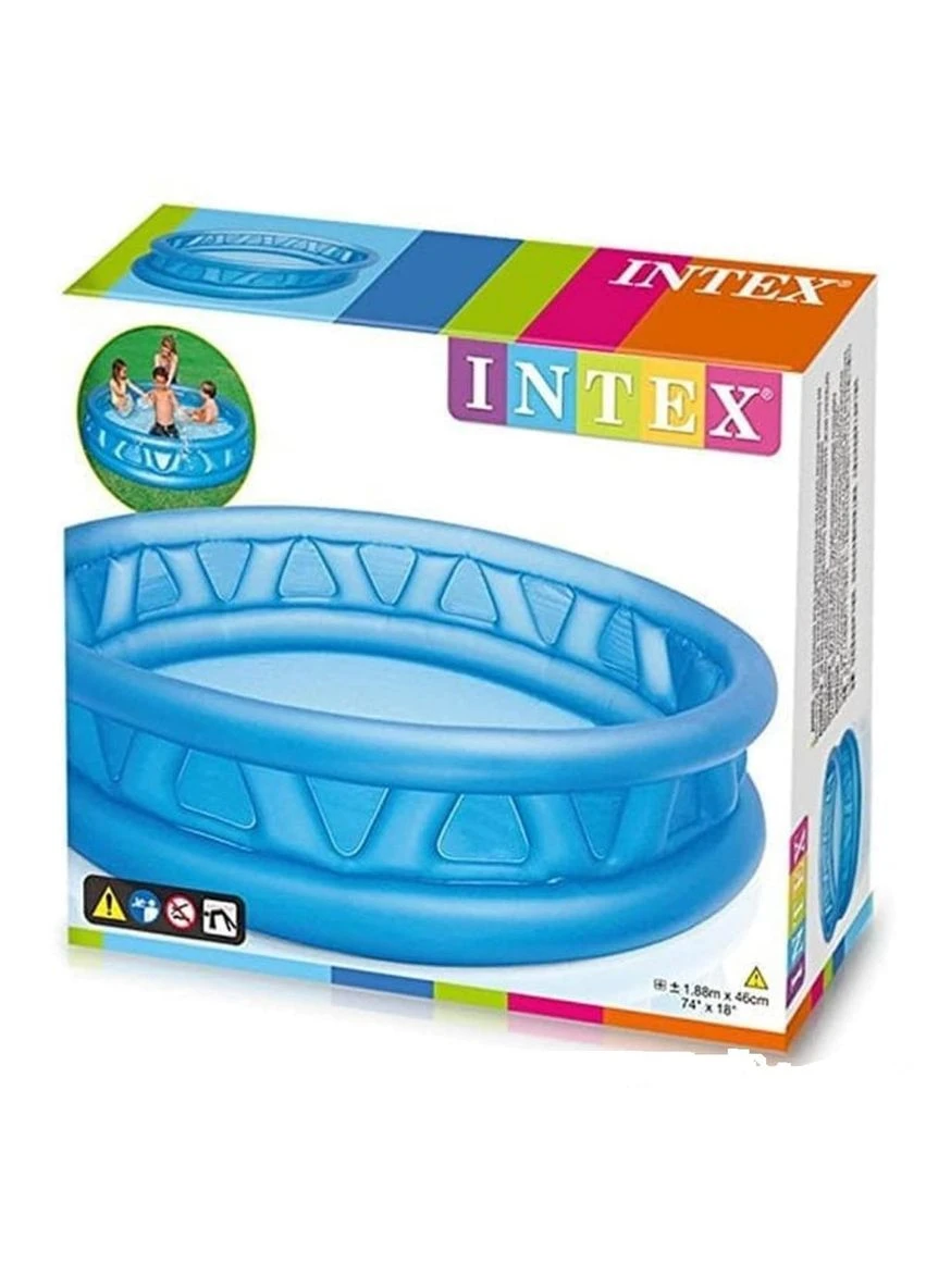 Басейн надувний дитячий Літаюча тарілка 188x46 см (58431) Intex (388379209)