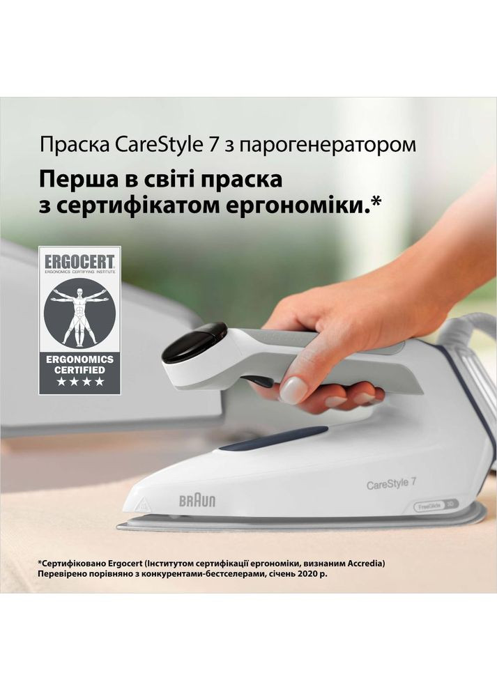 Утюг с парогенератором IS7262GY Braun (306581925)