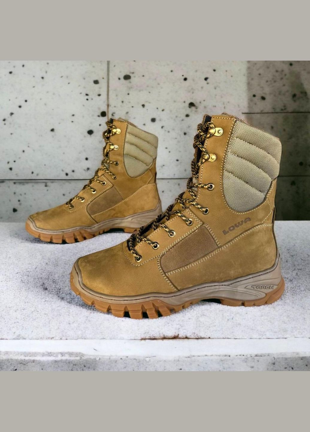 Женские Тактические Зимние Берцы. 36-49р Койот. Гидрофобная натуральная кожа! DSZF-2120 No Brand (301138819)