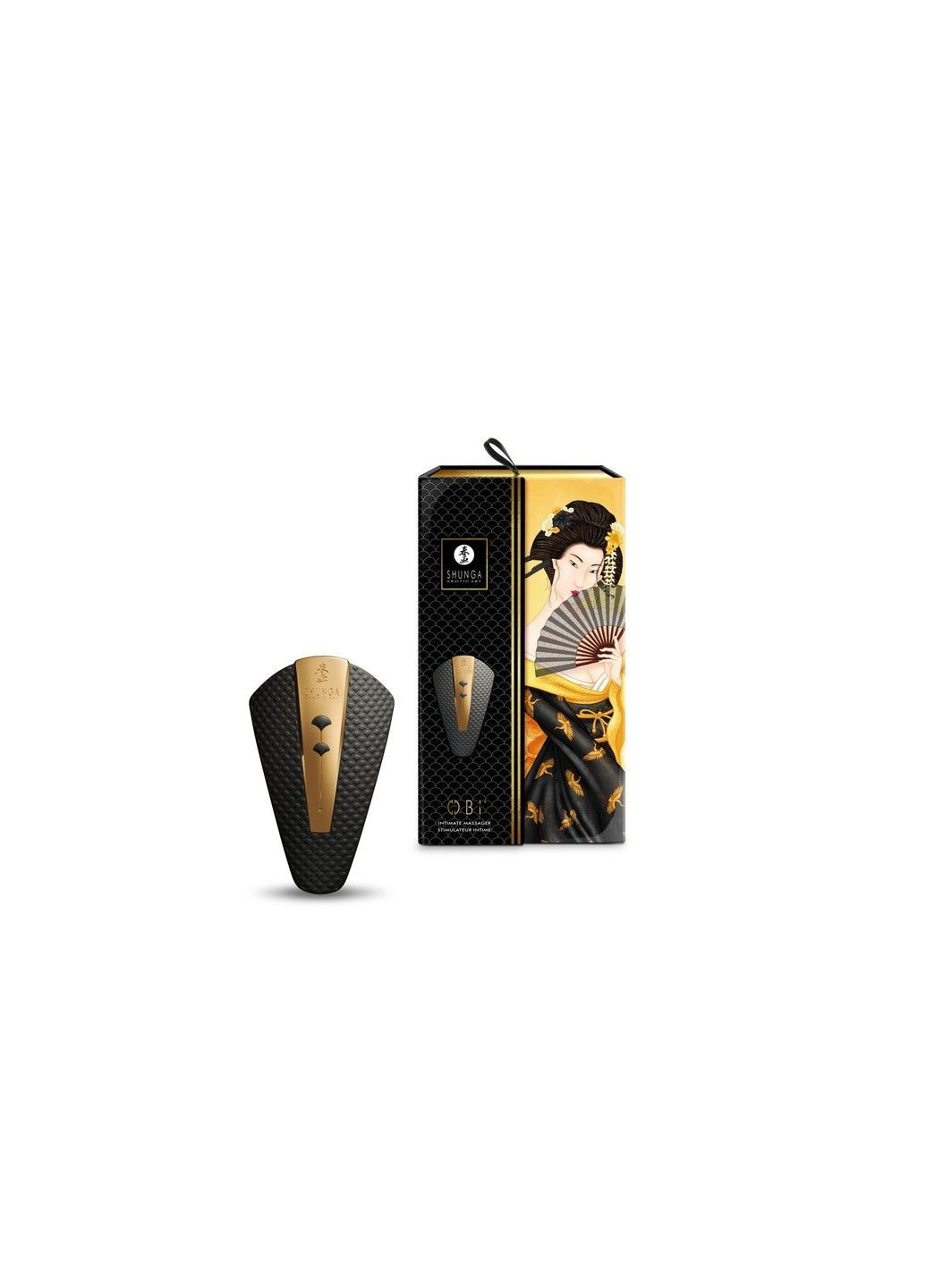 Клиторальный вибратор Obi Black Shunga (316231785)