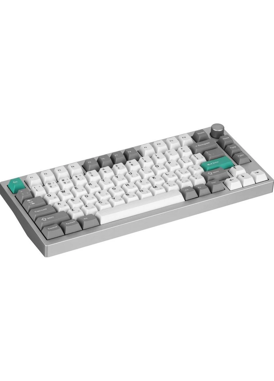 Клавіатура P1 Pro Super Banana RGB Wireless/Bluetooth/USB Space Silver (P1P-X4-UA) Lemokey (390925363)