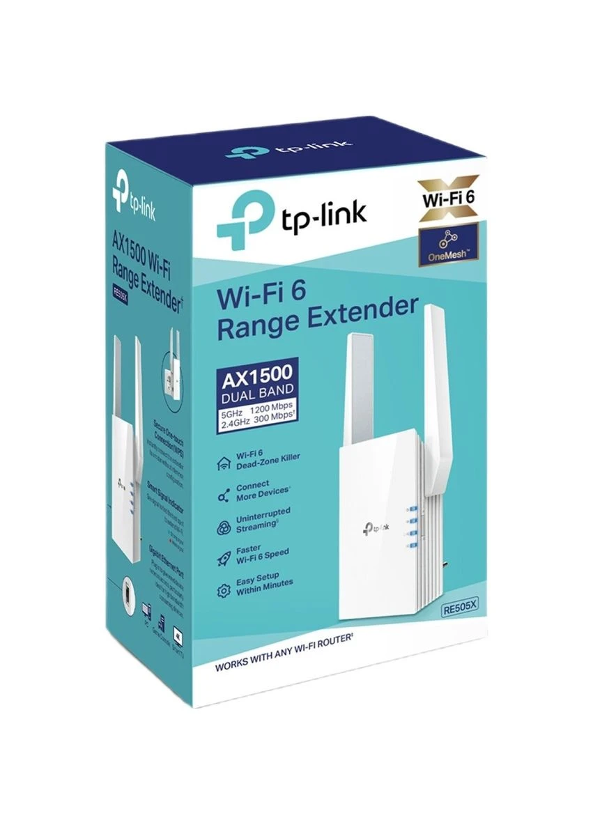Ретранслятор Wi-Fi сигналу RE505X [106817] TP-Link (401537397)