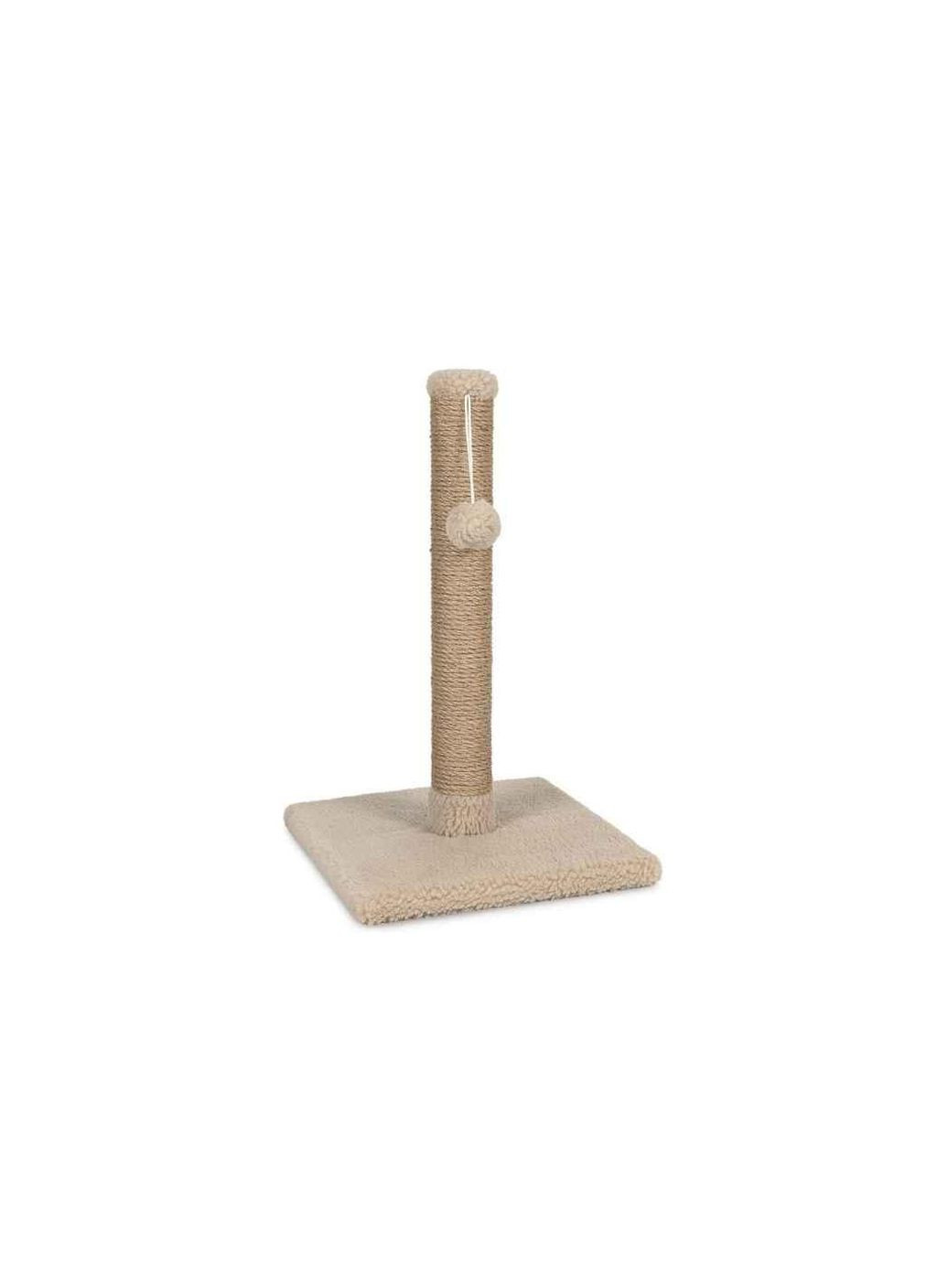 Дряпка Д00 столбик ДЖУТ искусственный мех беж (32x32x53см) PR242527 ТМ ПРИРОДА Природа (304062393)