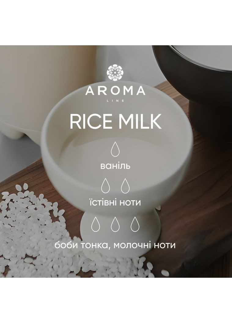 Аромат/отдушка RICE MILK 500гр Aroma (316649253)