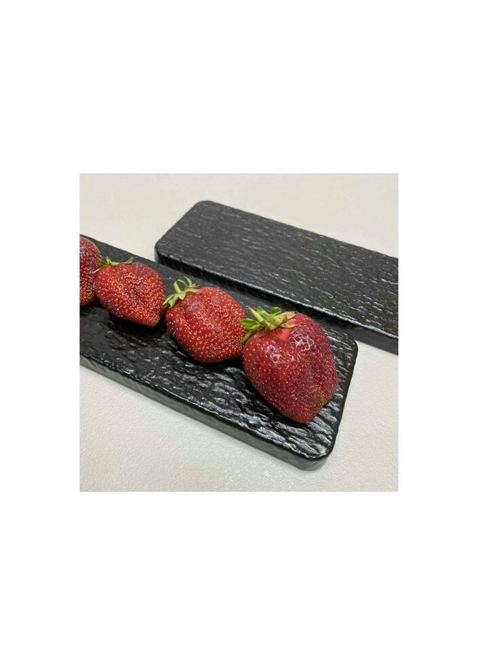 Блюдо для подачі Чорний обеліск 102-673 29,5х10х1,7 см чорне Olens (335714979)