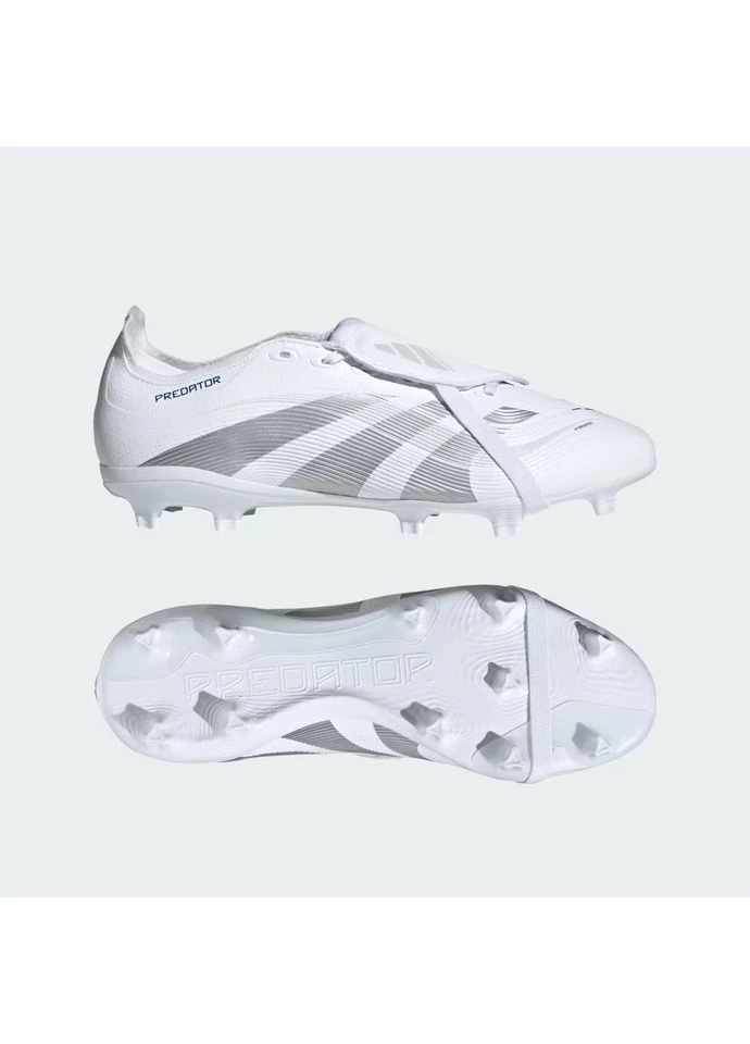 Белые всесезонные бутсы predator league ft fg/mg adidas