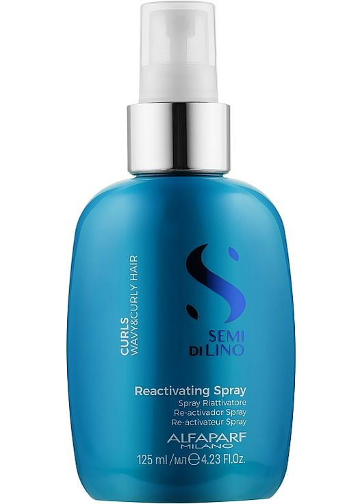 Структурировочный спрей для вьющихся волос Semi Di Lino Curls Reactivating Spray 125ml (883036-65500) Alfaparf (368614662)