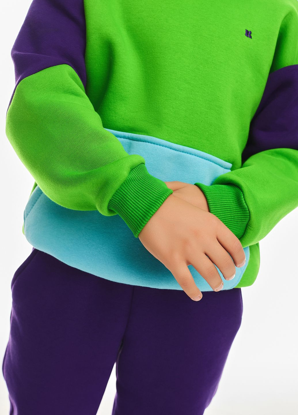 Дитячий спортивний утеплений костюм на флісі для хлопчика Kindamor Active Heat 2024-2025 (302663615)