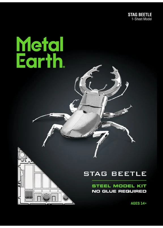 Металевий 3D конструктор "Жук-рогач",, MMS071 Metal Earth (393102882)