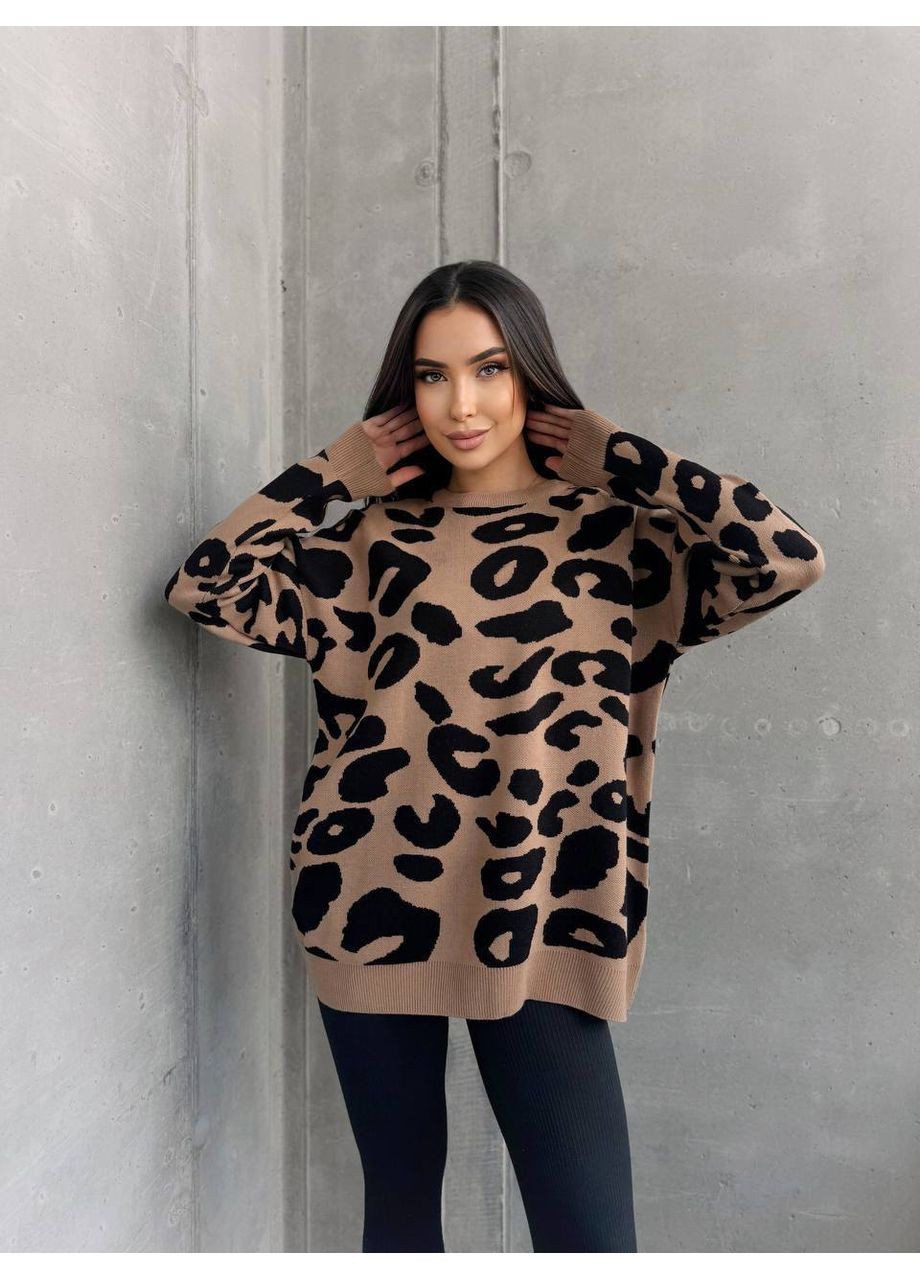 Чорний демісезонний светр — замір в описі GD/GL Модний простір