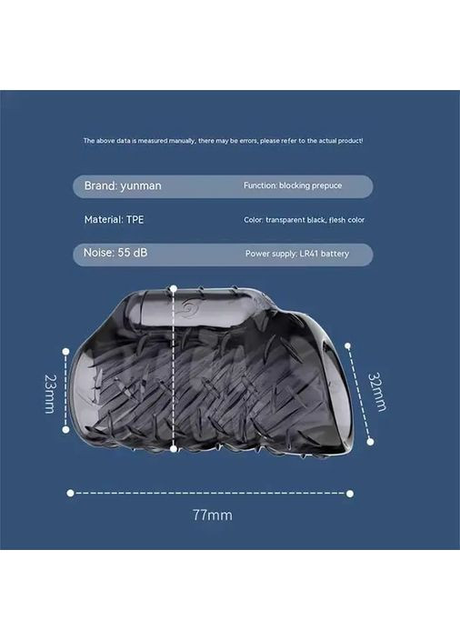 Насадка на пенис с вибрацией Choke Ring No Brand (368892227)