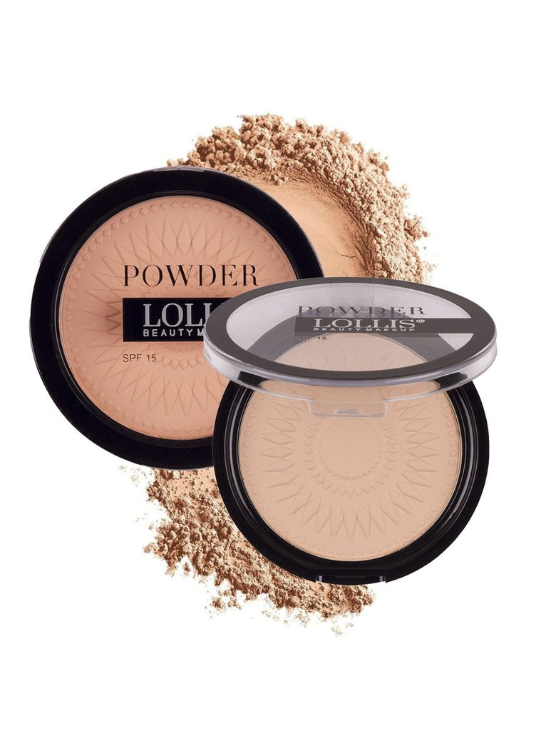Пудра компактная SPF15 т.01 LOLLIS Compact Powder 01 (334102407)