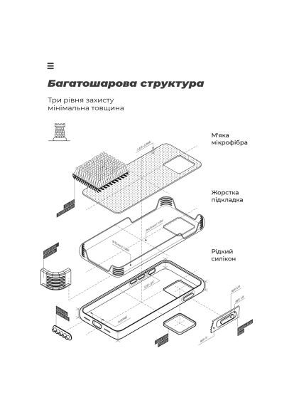 Чохол до мобільного телефона 5G Blue (ARM61852) ArmorStandart ICON Case Xiaomi Redmi 10 5G/11 Prime 5G/Note 11E (366159862)