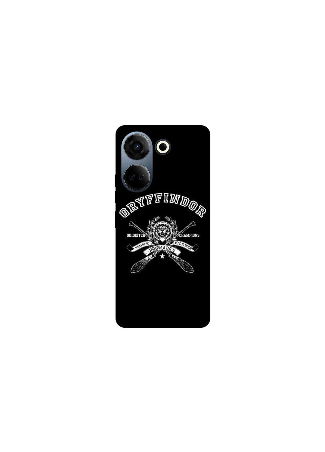 Чехол на TECNO Camon 20 Pro (CK7n) Gryffindor logo Harry Potter Frontalka (361984116)