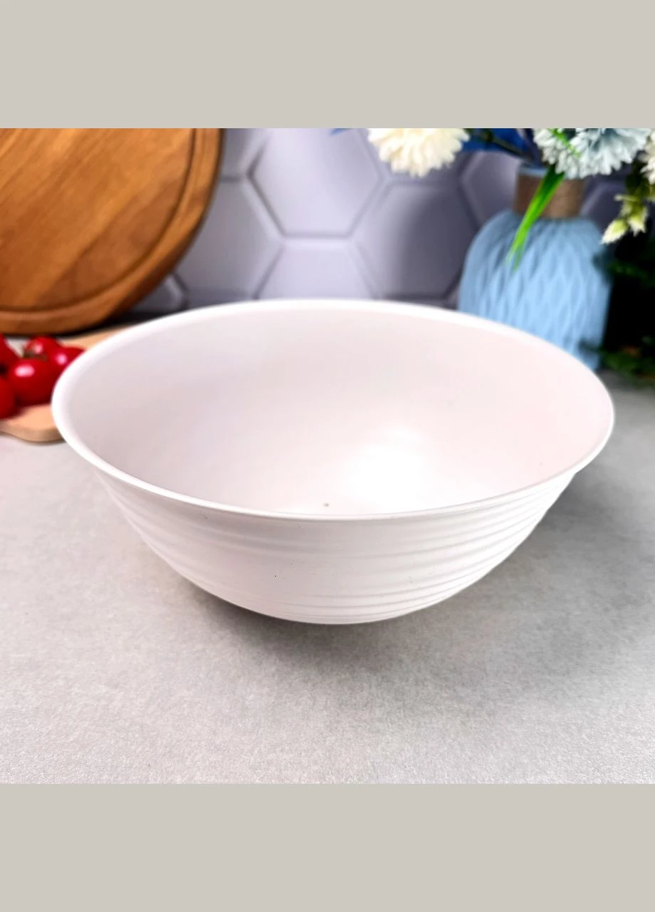 Салатна миска 2 л Полоси Mugiss No Brand (325696375)